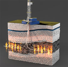 Fracking, or hydraulic fracturing, is the process of extracting natural gas from shale rock layers deep within the earth.