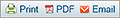Print/PDF/Email button