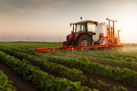 Agricultural equipment categories - fertilizer and pesticide