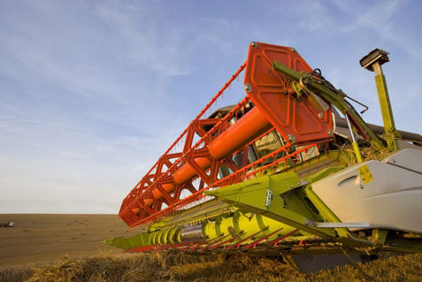 Agricultural equipment categories - harvester