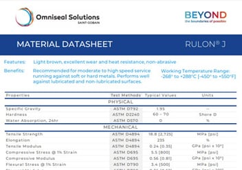 Rulon J Spec Sheet