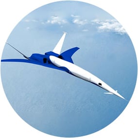 Rulon J rub strips for next-gen supersonic aircraft