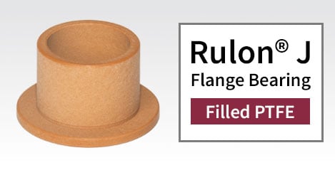 Rulon J filled PTFE self-lubricating bearing