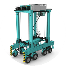 Ultracomp for straddle carrier bearings and sheave thrust washers