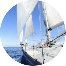 sheave bearings for windvane self-steering systems