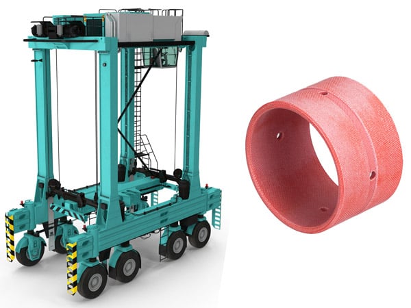 Ultracomp® Composites Eliminate Premature Failure in Steel Mill Straddle Carriers