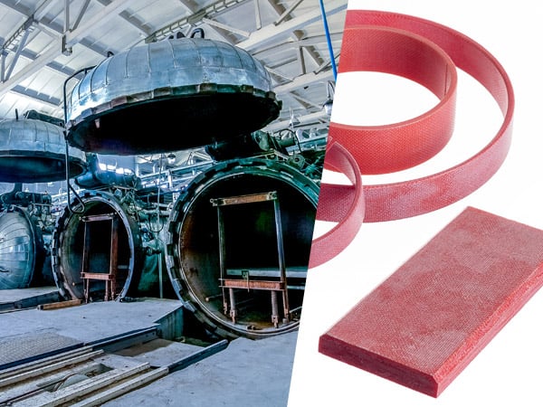 Ultracomp® UC300AX Bearing Pads for High-Load Autoclave Supports