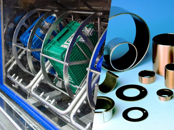 TriSteel™ PT Bearings Take the Grease Out of Caustic Crate Washers