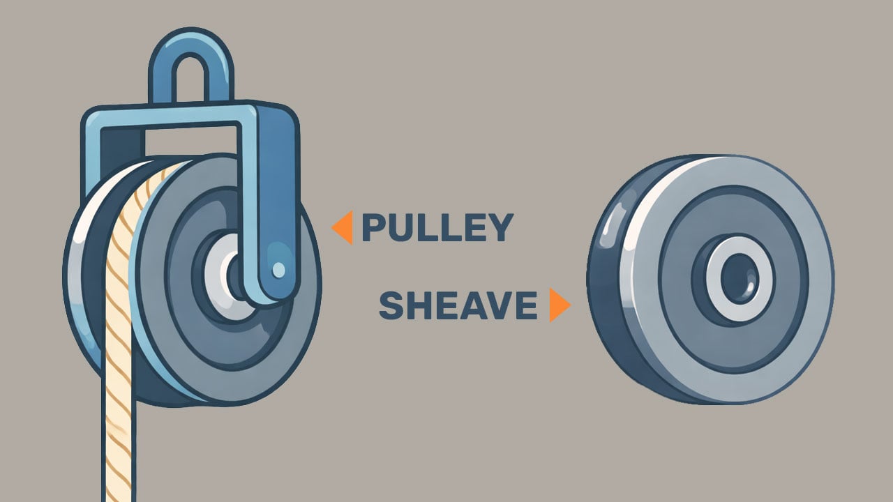 Sheaves Vs. Pulleys