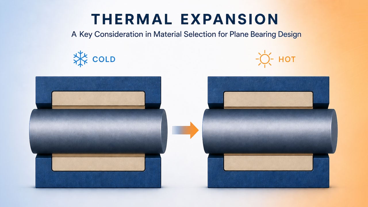 Thermal Expansion: A Key Consideration in Material Selection for Plane Bearing Design