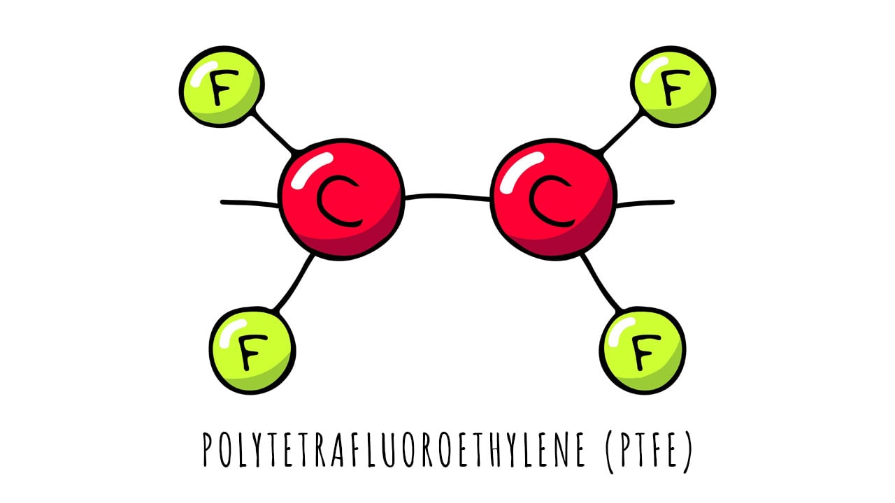The first fluoropolymer was polytetrafluoroethylene, better known by its abbreviation, PTFE