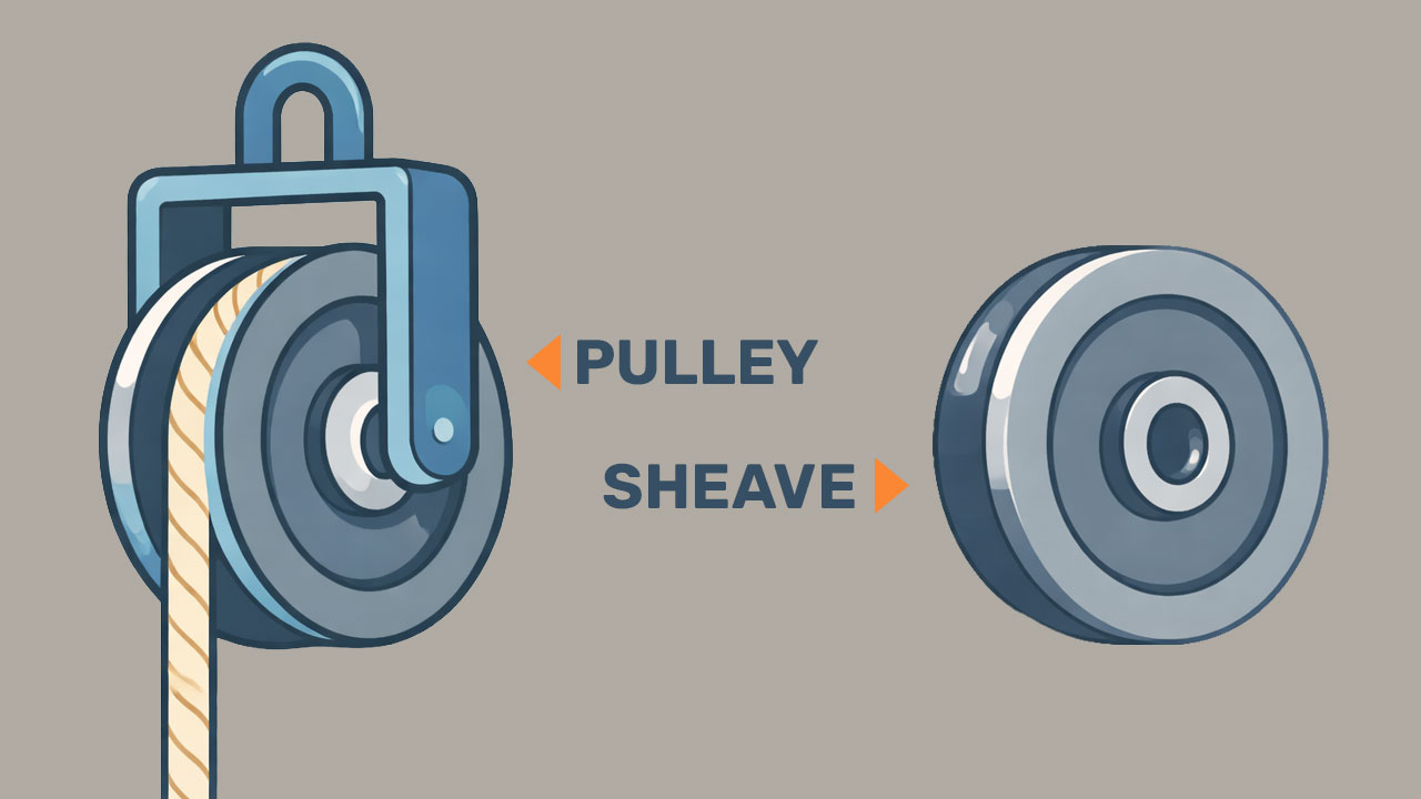 Sheaves Vs. Pulleys